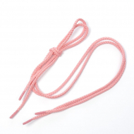 Шнурки круглые 3,5 мм 1с35 длина 60 см, компл.2шт, цв.розовый
