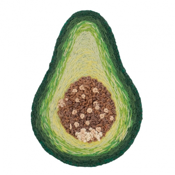 Набор для вышивания PANNA Живая картина арт. JK-2215 Брошь. Авокадо 4,5х6,5 см