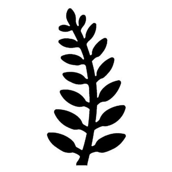 128746_Дырокол фигурный "Листик"