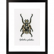 Набор для вышивания VERVACO арт.PN-0165400 Бежевый жук 12х18 см