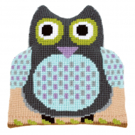 Набор для вышивания VERVACO арт.PN-0147502 Подушка Сова 40х40 см