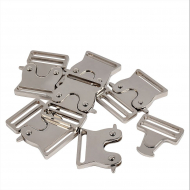 Пряжка-фастекс металл 30мм TBY-E1299 48x35мм цв. никель уп.6шт