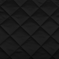 Ткань стежка НАРЕЗКА 5,5см TBY-8015032 шир.150см 100% ПЭ плот. 230г/м2 цв.901 черный  уп.5м