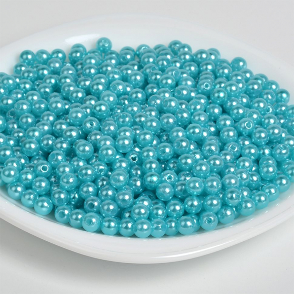 Бусины MAGIC 4 HOBBY круглые перламутр 12мм цв.099 яр.бирюзовый уп.500г (530шт) Бусины MAGIC 4 HOBBY круглые перламутр 12мм цв.099 яр.бирюзовый уп.500г (530шт)