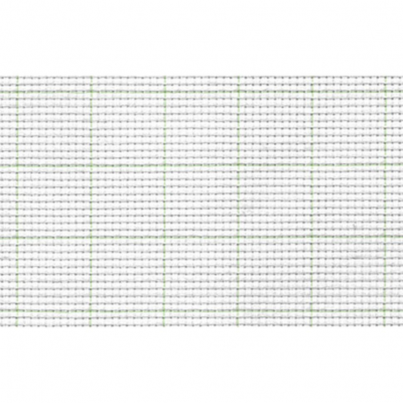 Канва Gamma K03R Aida №11 95% хлопок, 5% терилен 50 x 50 см уп.5 шт цв.белый в клетку