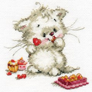 Набор для вышивания АЛИСА арт.0-123 Сладкая конфетка 13х13 см Набор для вышивания АЛИСА арт.0-123 Сладкая конфетка 13х13 см