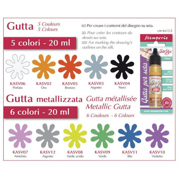 84147_Контур по шёлку "Gutta Silk Art"