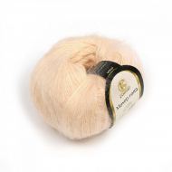 Пряжа для вязания КАМТ Мохер Голд (60% мохер, 20% хлопок, 20% акрил) 10х50г/250м цв.080 экрю