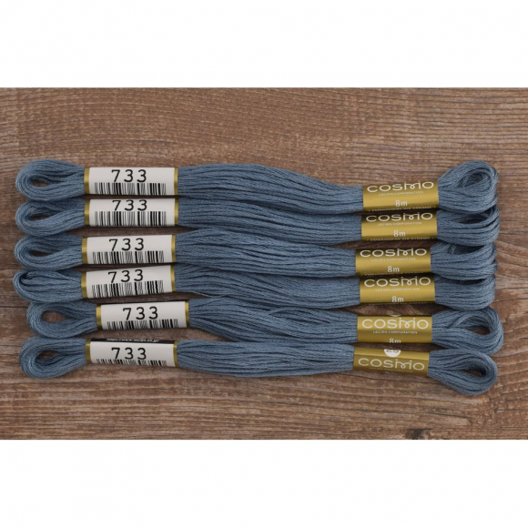 164599_Мулине COSMO однотонный цвет 733 164599_Мулине COSMO однотонный цвет 733