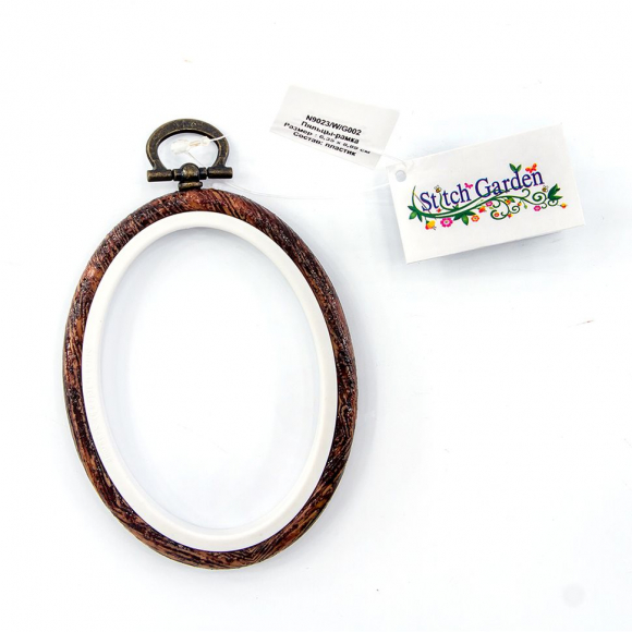 71482_Пяльцы овальные 6,35 х 8,89 см