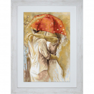 Набор для вышивания LUCA-S арт. B552 Под зонтом 25,5х38,5 см Набор для вышивания LUCA-S арт. B552 Под зонтом 25,5х38,5 см