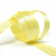 Лента атласная 12мм цв.4617 желтый IDEAL уп.27,4 м