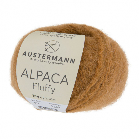 182452_Пряжа Alpaca Fluffy, 70% шерсть, 30% альпака, 85 м, 50 г