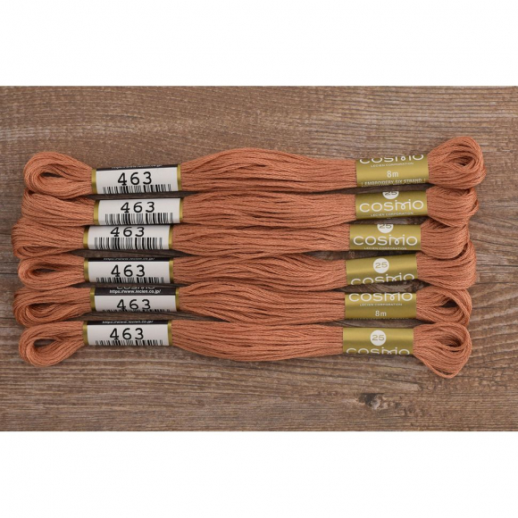 Мулине COSMO однотонный цвет 463