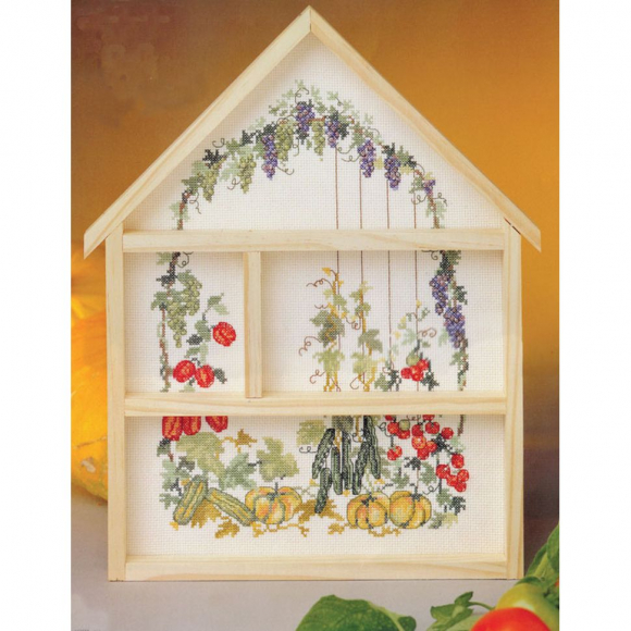 Набор для вышивания "Овощное изобилие" Набор для вышивания "Овощное изобилие"