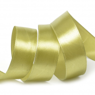 Лента атласная 20мм цв.3142 оливковый IDEAL уп.27,4 м