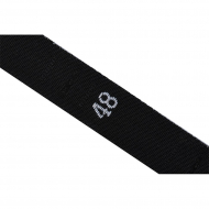 Размерники жаккардовые тафта 48 черный 10х32 мм ТВ в рул. 500 шт Размерники жаккардовые тафта 48 черный 10х32 мм ТВ в рул. 500 шт