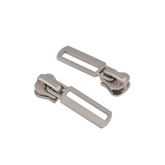 Замок MaxZipper автомат ТР#5 F17 цв.матовый никель уп.100шт