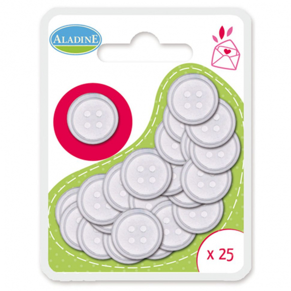 78521_Брадсы для украшения и создания открыток "Пуговицы"