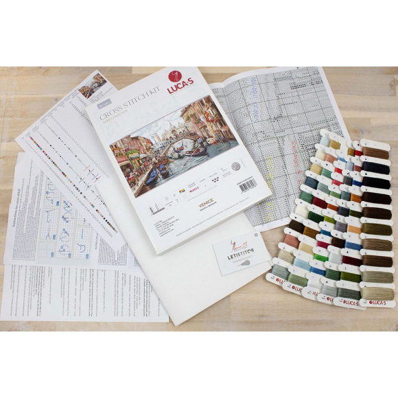Набор для вышивания LUCA-S арт. BU5003 Венеция 58х30 см