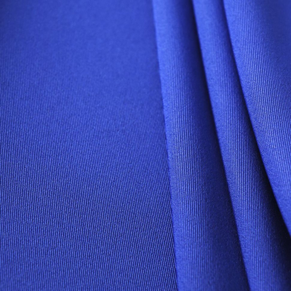 Ткань Пикачу 230 г/м? 95% полиэстер, 5% спандекс шир.148 см арт.Р.15348.08 цв.08 синий уп.25м