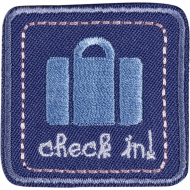 Термоаппликация "Билет"