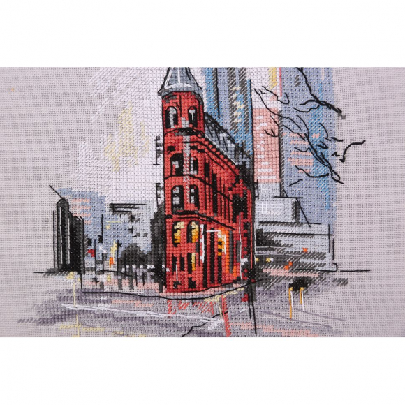 Набор для вышивания PANNA арт. GM-7258 Гудерхам-билдинг (скетчевые зарисовки) 18,5х22 см Набор для вышивания PANNA арт. GM-7258 Гудерхам-билдинг (скетчевые зарисовки) 18,5х22 см