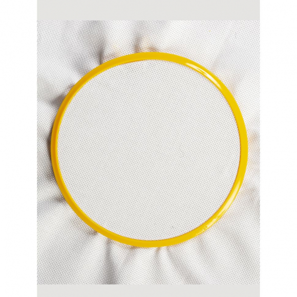 Пяльцы NURGE пружинные для вышивания и штопки, цв. желтый арт.NUR.160-1 ?195мм толщина 7,7