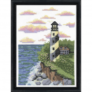 Набор для вышивания DESIGN WORKS арт.3453 Маяк 12,7х17,7 см