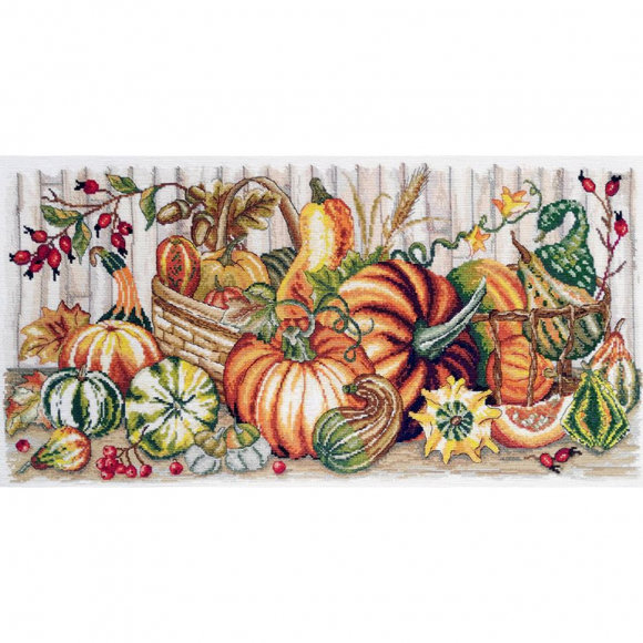 Набор для вышивания МАРЬЯ ИСКУСНИЦА арт.11.002.13 Время тыкв 53х25 см