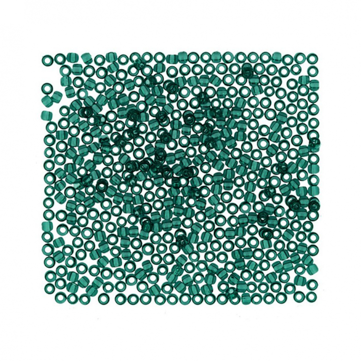 Бисер Япония "TOHO" 11/0  круглый 1  2.2 мм 5 х 5 г №0007BD морская волна