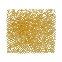 Бисер Япония "TOHO" 10/0  круглый 1  2.4 мм 5 х 5 г №0002 св.желтый