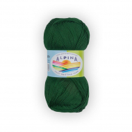 Пряжа ALPINA VIVEN (100% бамбук) 10х50г/405м цв.07 зеленый