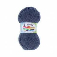 Пряжа ALPINA ROLAND (100% альпака) 4х50г/200м цв.26 серый