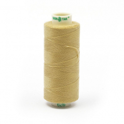 Нитки Dor Tak бытовые 40/2 полиэстер 366м цв.626 бежевый