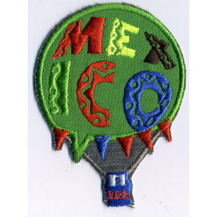 83639_Термоаппликация HKM "Воздушный шар Mexico"