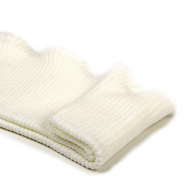 Подвяз 8х70 см 100% ПАН арт.ПРЦ-32/2 рапорт 2х2 плетение ластик цв. 501/5 супер.белый 5шт