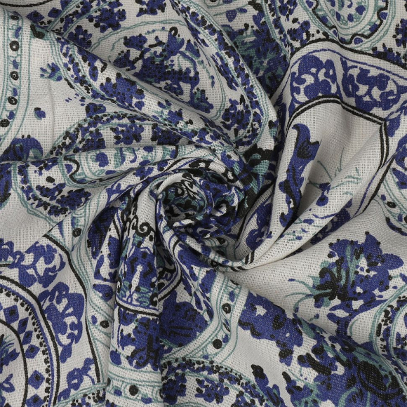 Ткань Лен, арт.TBY.DJ.61, 140г/м?, 30% лен 70% хлопок, шир.150см, рул.20м