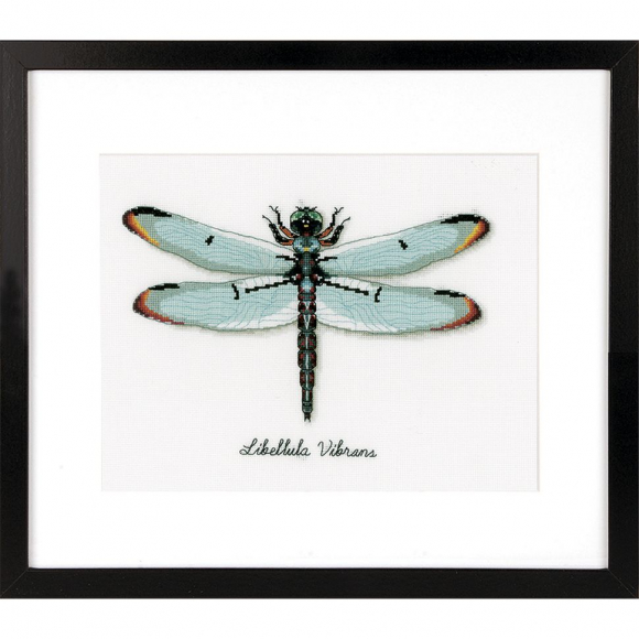 Набор для вышивания VERVACO арт.PN-0165453 Стрекоза 27х19 см Набор для вышивания VERVACO арт.PN-0165453 Стрекоза 27х19 см