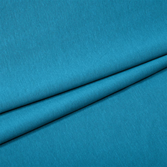 Ткань рибана  гл/крашеный, 215г/м?  95% хл 5%эласт  чулок 80-90см арт.ШН-215955-11 цв.бирюза рул.15-80м