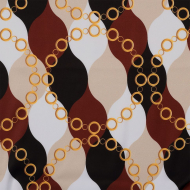 Ткань шелк Армани креп 90 г/м? 97% полиэстер, 3% лайкра шир.148 см арт.T.0655.3 цв.03 бордовый рул.25м