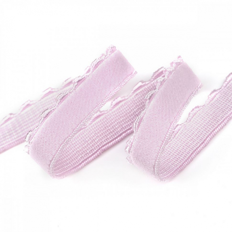 Резинка  TBY бельевая (отделочная) арт.ЕТ-1 10мм цв.F165 нежная сирень уп.10 м