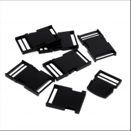 Пряжка-фастекс металл 30мм TBY-7218 58x35мм цв. мат.черный уп.6шт