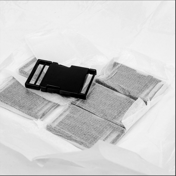 Пряжка-фастекс металл 30мм TBY-7218 58x35мм цв. мат.черный уп.6шт