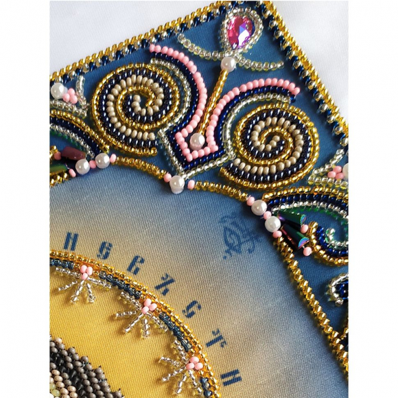 160344_Набор для вышивания бисером Икона Божией Матери "Умиление"