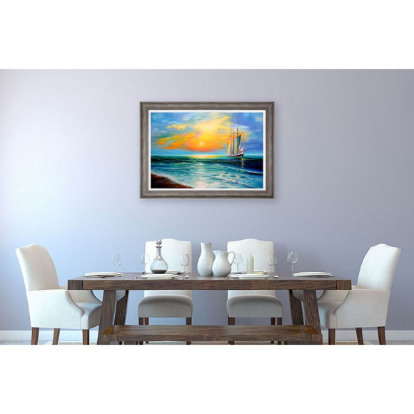 181401_Картина стразами "Краски моря"