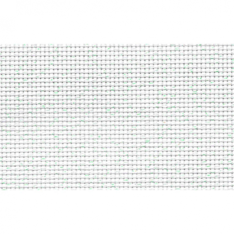 Канва Gamma K03L Aida №11 95% хлопок, 5% терилен 50 x 50 см уп.5 шт цв.белый с перламутровым люрексом