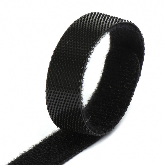 Липучка хомут многоразовая TBY 20х1,2 см цв.черный уп.100 шт