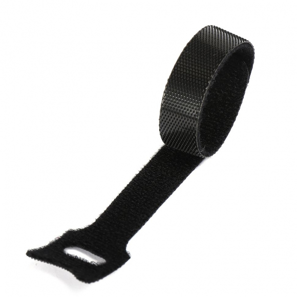 Липучка хомут многоразовая TBY 20х1,2 см цв.черный уп.100 шт