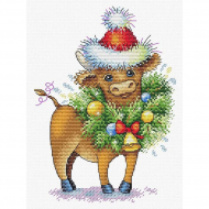 Набор для вышивания ЖАР-ПТИЦА арт.М-527 Бычок 23х17 см Набор для вышивания ЖАР-ПТИЦА арт.М-527 Бычок 23х17 см